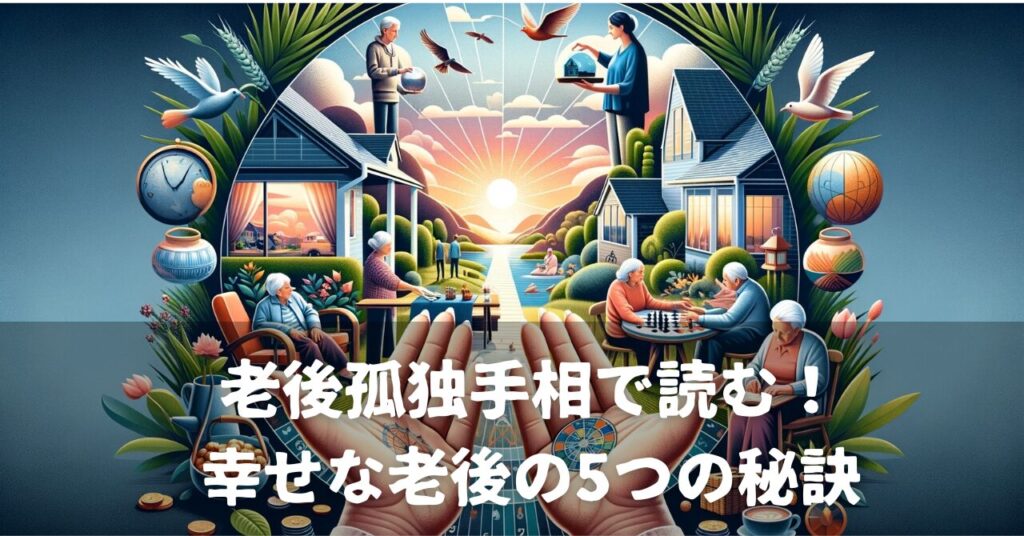 老後孤独手相で読む！幸せな老後の5つの秘訣