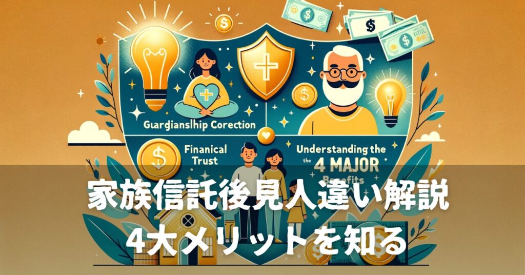 家族信託後見人違い解説：4大メリットを知る