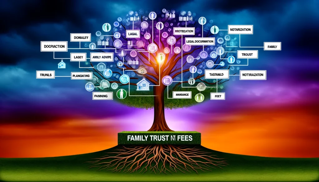 家族信託公正証書費用の全体像