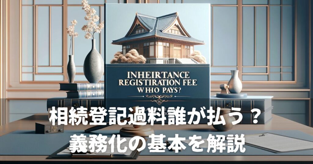 相続登記過料誰が払う？義務化の基本を解説