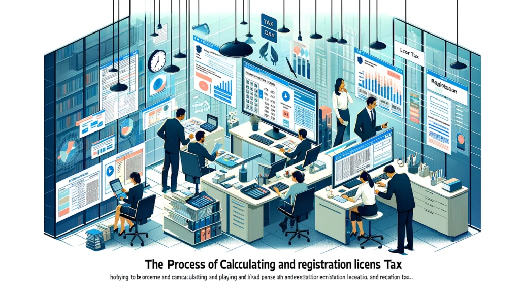 登録免許税の計算と納付の流れ