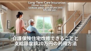 介護保険住宅改修できることと支給限度額20万円の利用方法