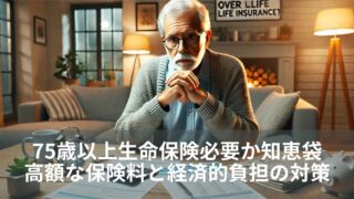 75歳以上生命保険必要か知恵袋：高額な保険料と経済的負担の対策