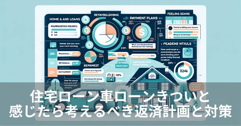 住宅ローン車ローンきついと感じたら考えるべき返済計画と対策