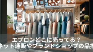 エプロンどこに売ってる？ネット通販やブランドショップの品揃え