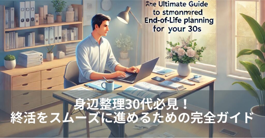 身辺整理30代必見！終活をスムーズに進めるための完全ガイド