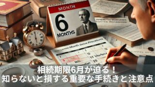 相続期限6月が迫る！知らないと損する重要な手続きと注意点