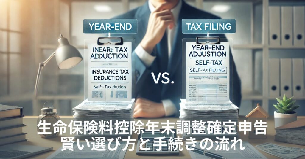 生命保険料控除年末調整確定申告どっちが有利？賢い選び方と手続きの流れ