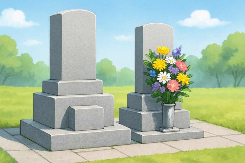 一対でないお墓の花は失礼になるのか