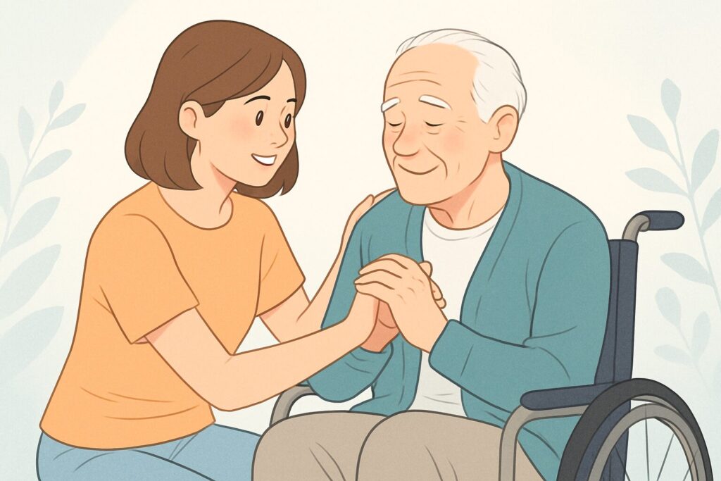 親の介護をしている方にかけるねぎらいの言葉は?