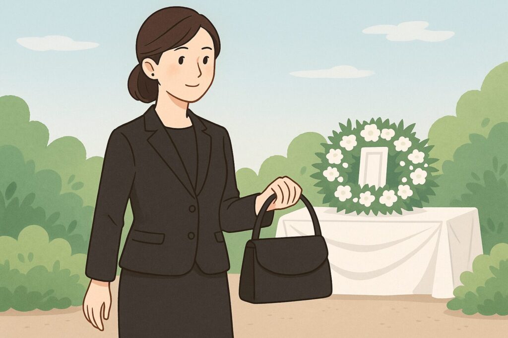 葬儀の時に持っていくバッグは?