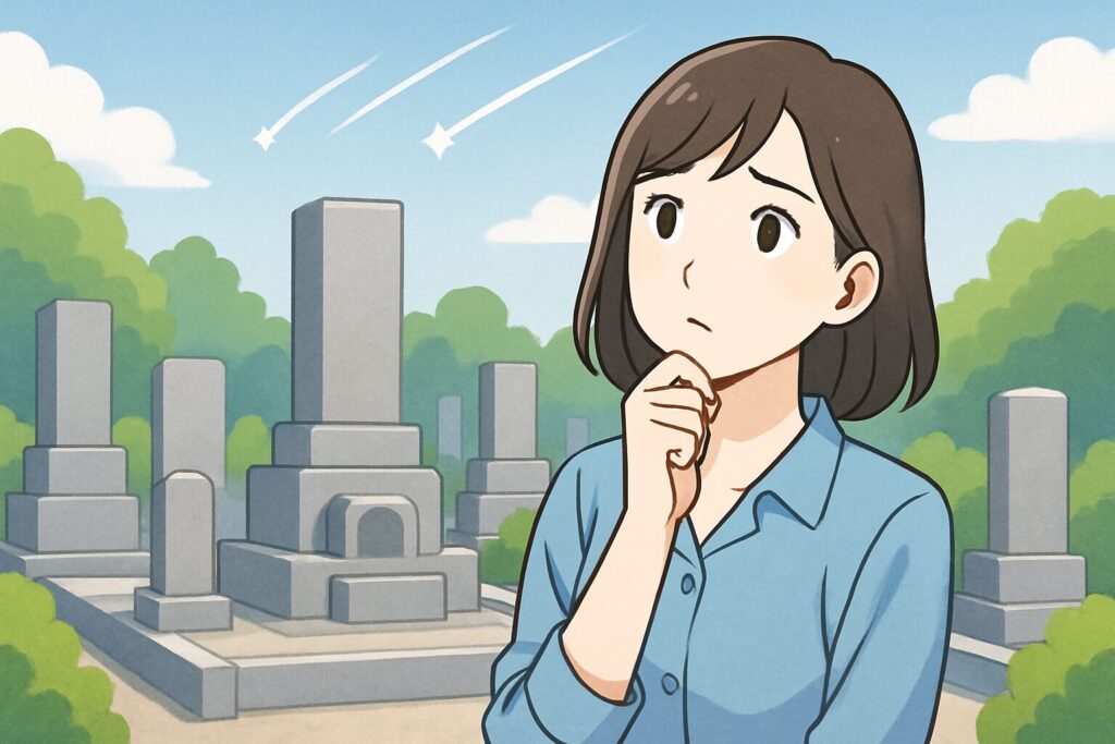 夢占い 知らないお墓が出たら要注意?