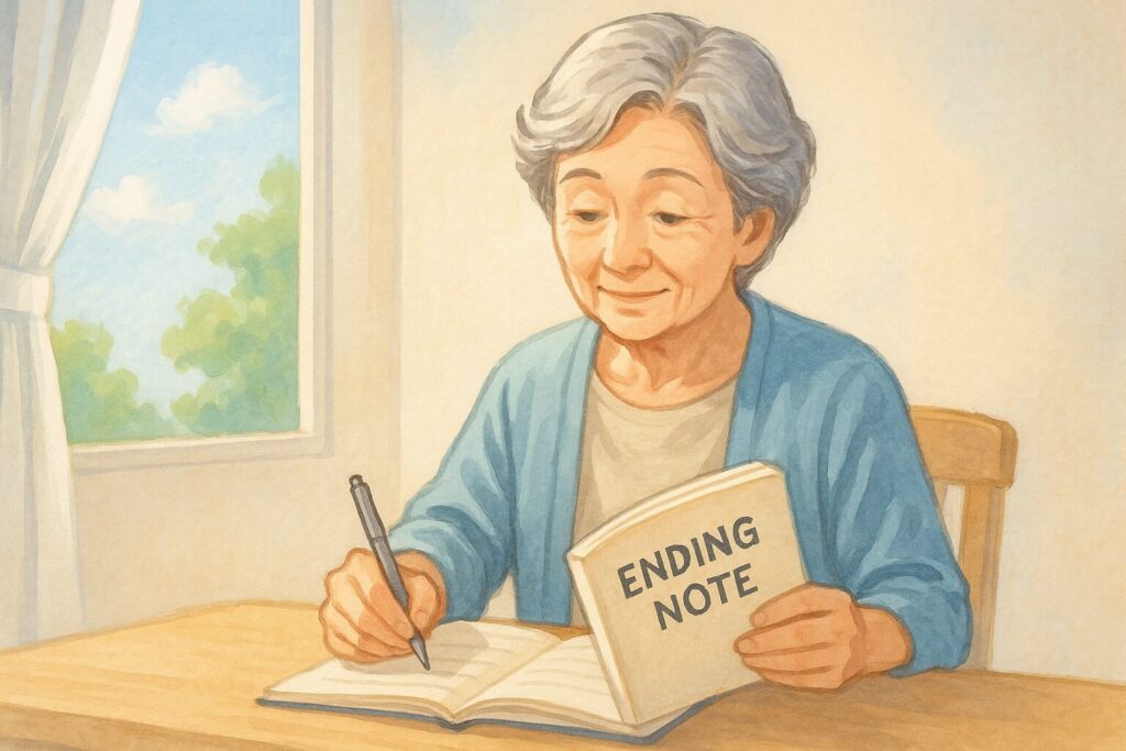 60代からのエンディングノート活用術|遺言との違いと正しい使い方