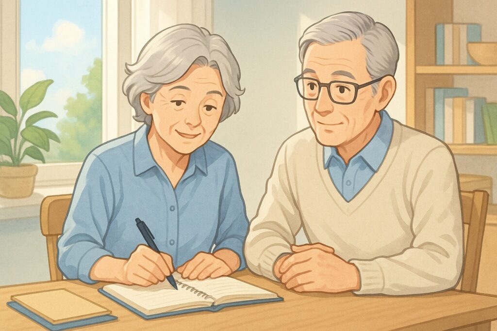 医療・介護の希望をどう書くか?