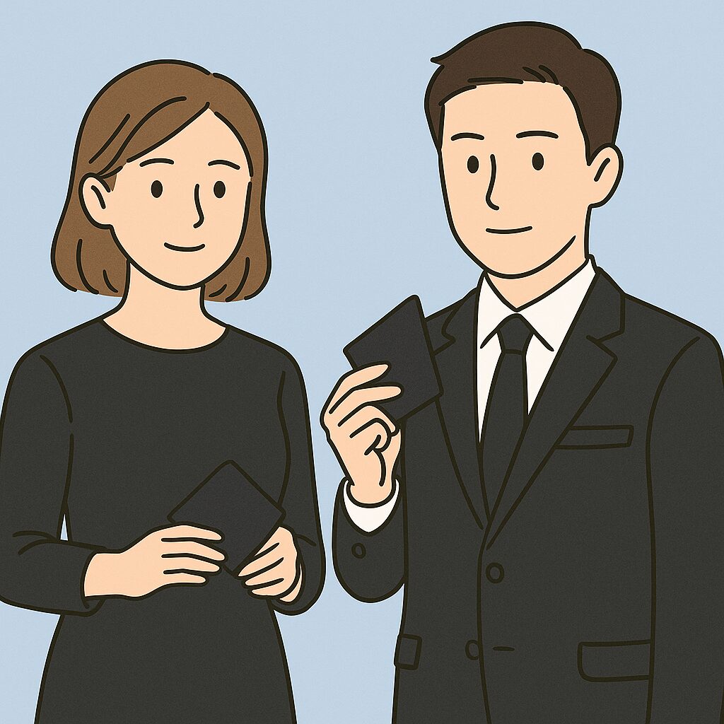 葬式ハンカチは男性女性で持ち方が違う?