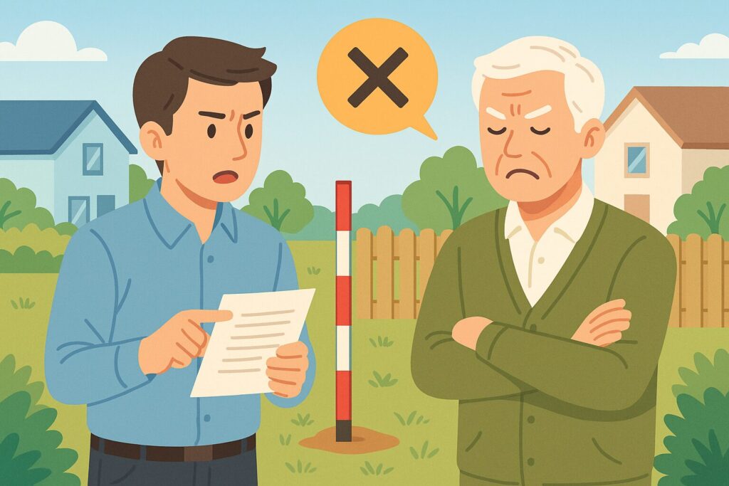 土地 境界線 立会い 拒否時の損害賠償請求