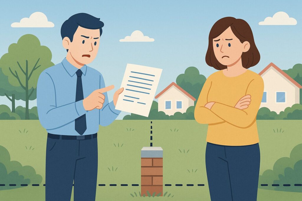 境界立会を拒否された場合どうすればいいですか？