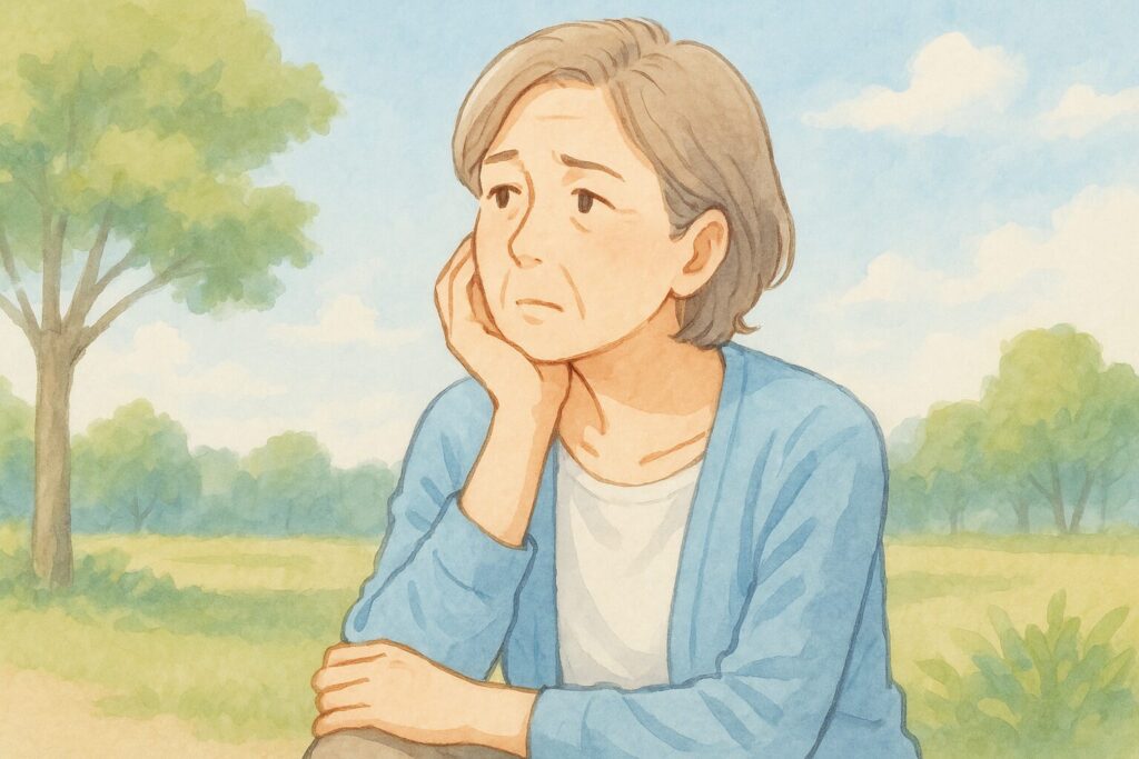 老後友達いない女性の不安を和らげる考え方