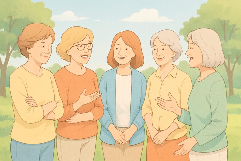 60代女性 友達 コミュニティの活用方法