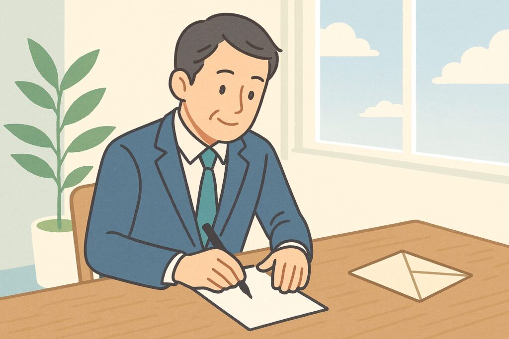 生前贈与お礼状例文と基本マナーを解説