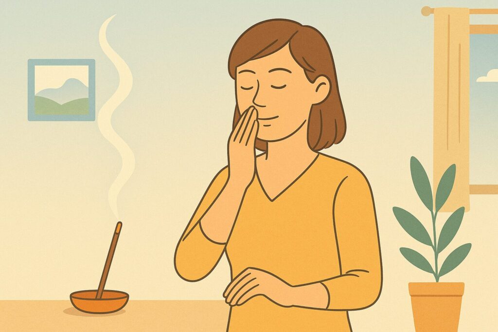 線香の匂いがするスピリチュアルな対処法