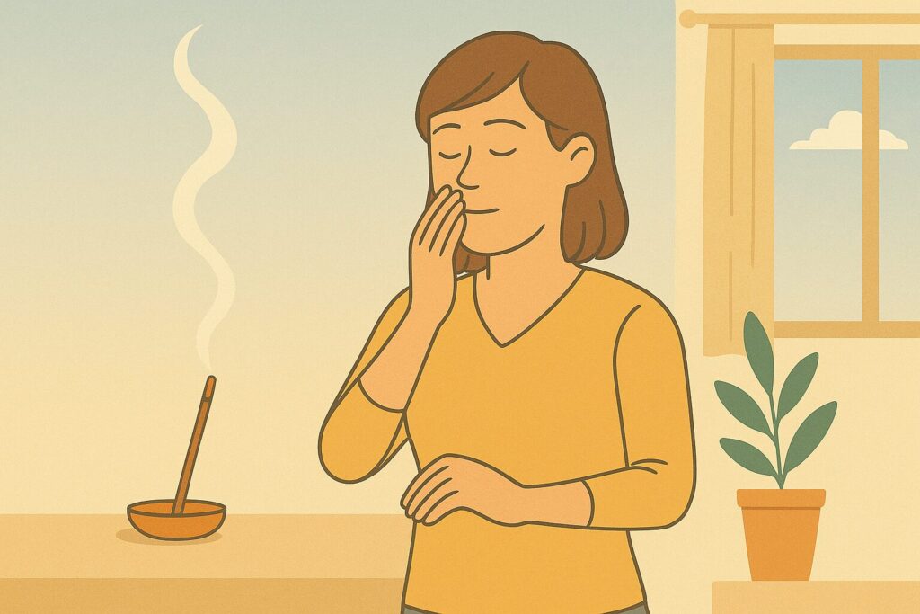 部屋で線香の匂いがした時のおすすめ浄化方法