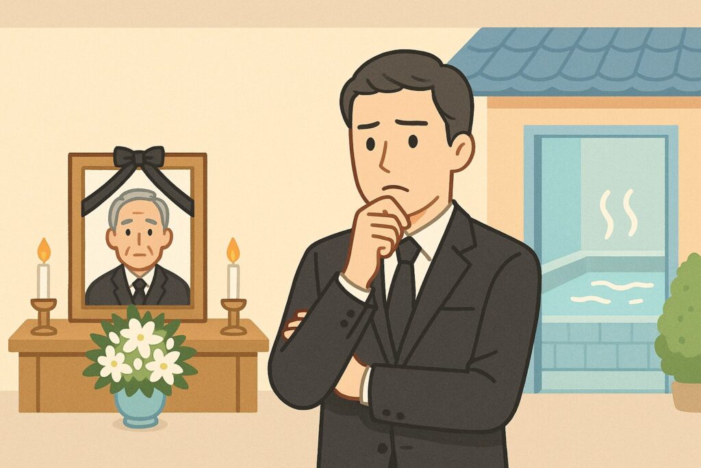 葬式風呂入らないのは本当にマナーなのか