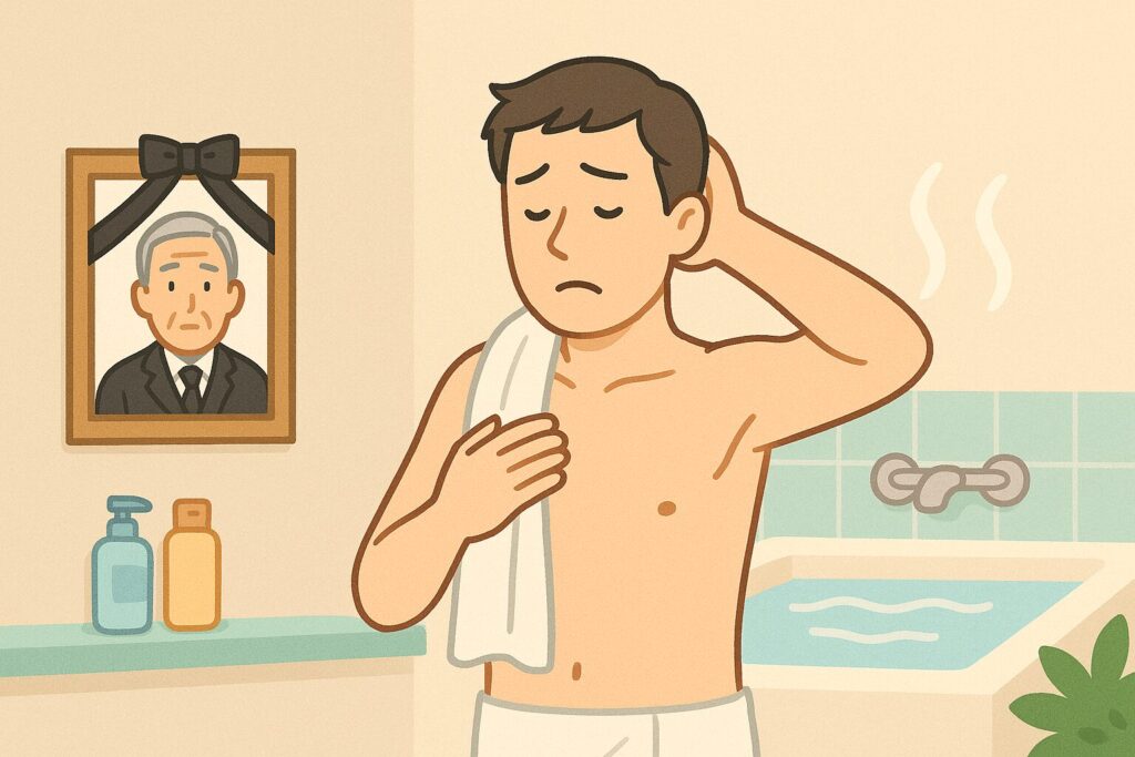 通夜 風呂に入るなら注意点は?
