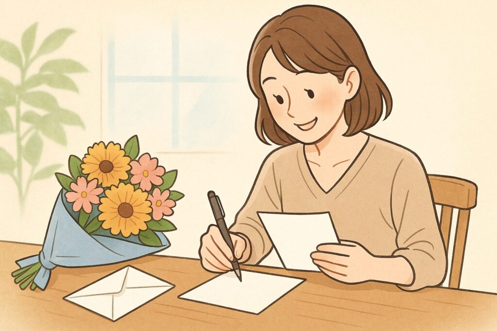 感謝の手紙の書き出しの例文は?