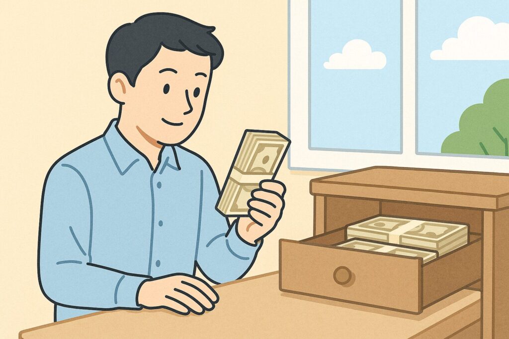 タンス預金を少しずつ入金するのは安全?