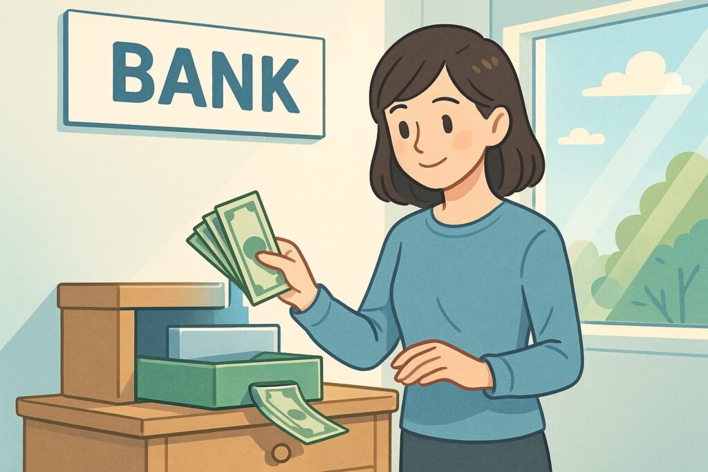 銀行に預けたお金はすぐに使えるの?
