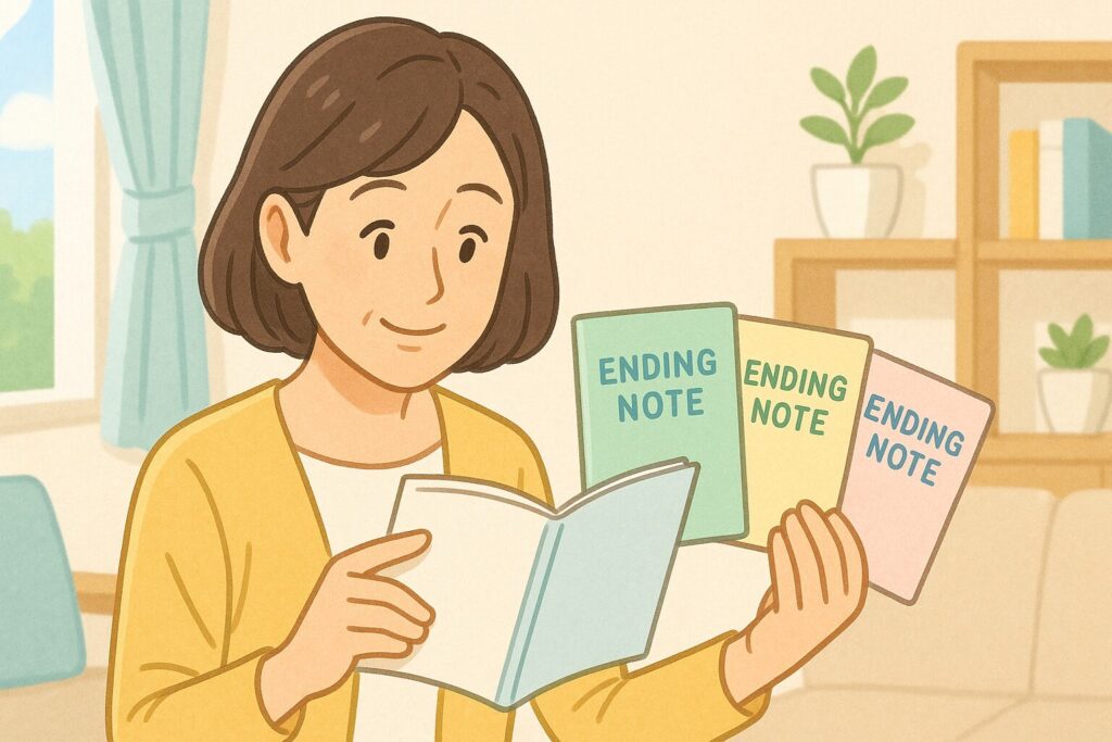 若い人向けのエンディングノートの特徴
