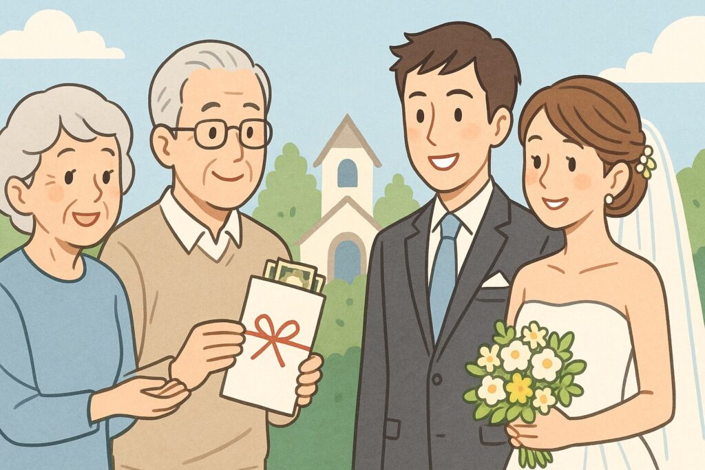 孫の結婚祝い金相場はどれくらいが一般的?
