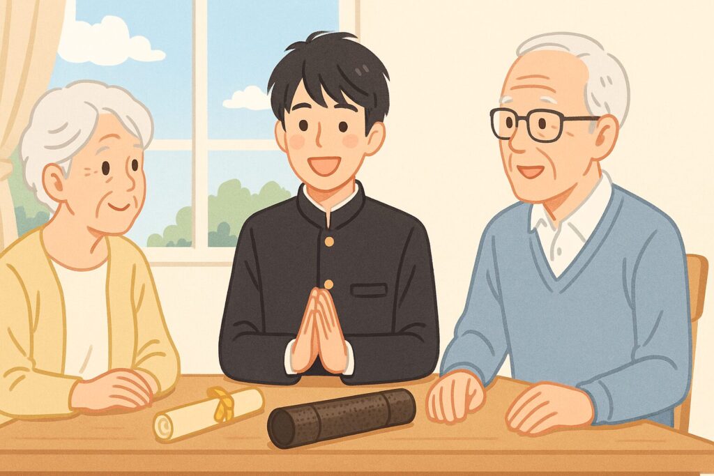 高校入学のお祝いは祖父母からいくら贈るべきですか?