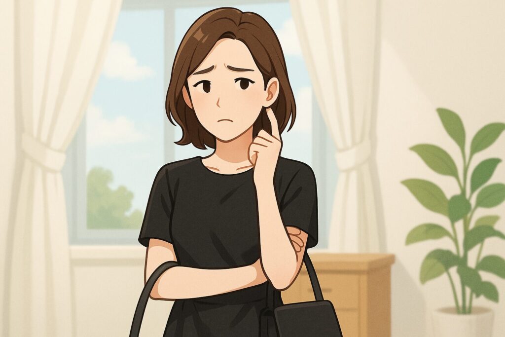 女性が喪服を用意しない場合の工夫