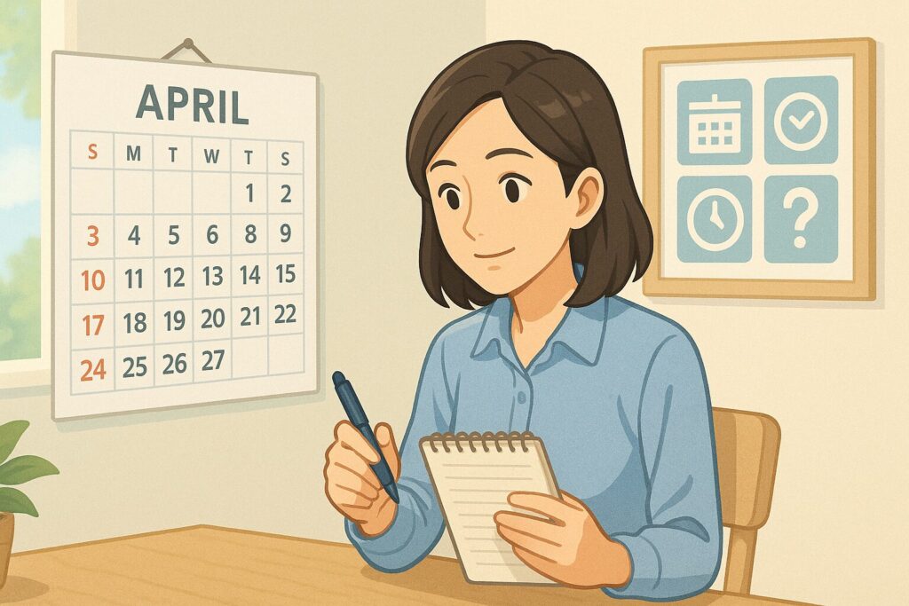 カレンダー なぜ高齢者に必要?