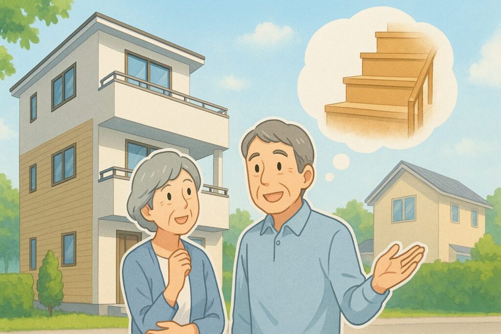 老後は3階建てをやめた方がいいのか