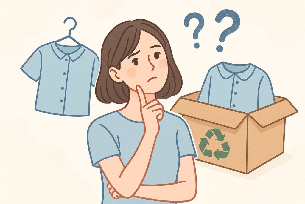 断捨離服売るか捨るかで迷ったときの判断ポイントまとめ