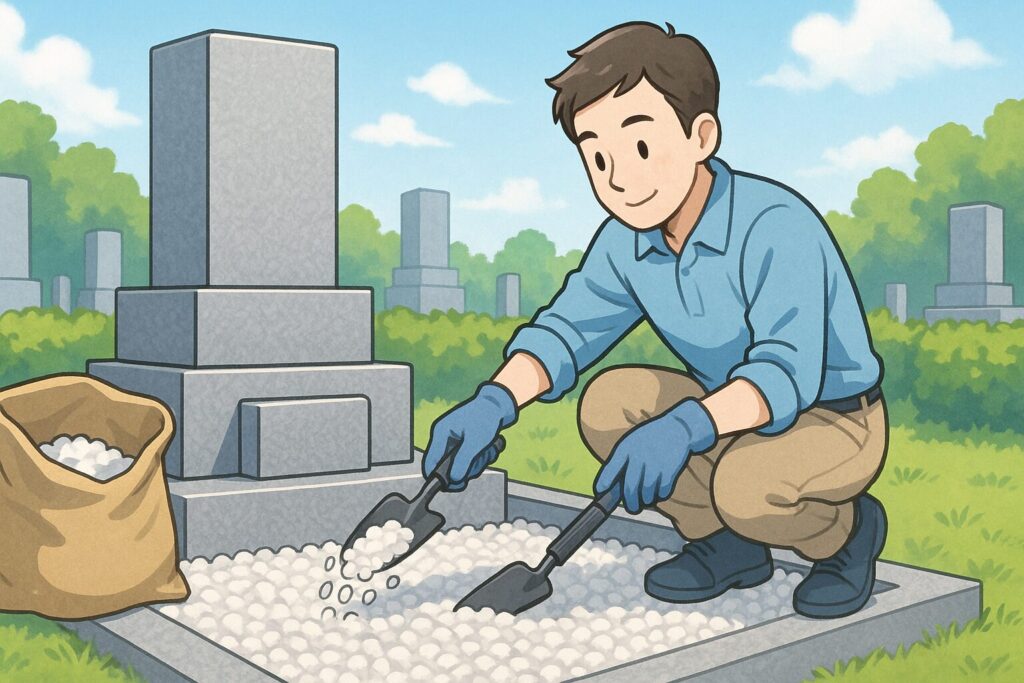 お墓砂利 種類ごとの特徴と違い