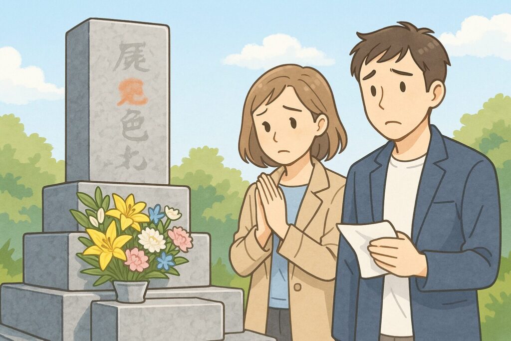 お墓の建立者が死亡したらどうなる？