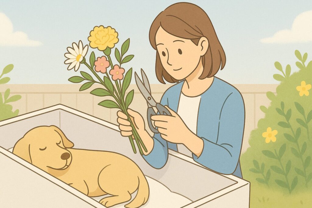 ペット火葬花切るときに大切な準備とは