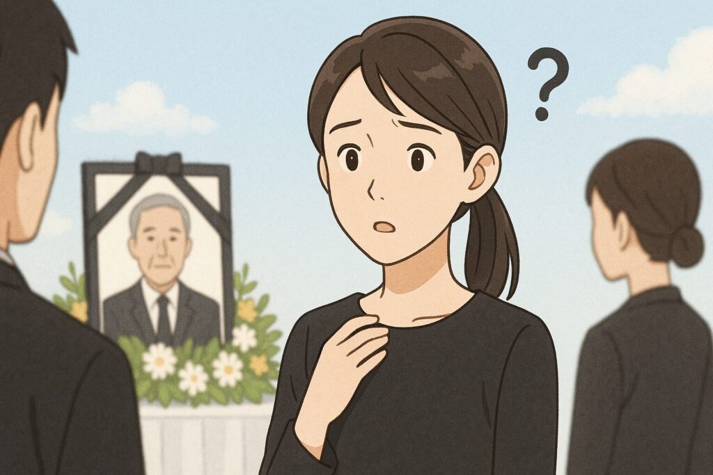 葬式 ネックレス 色の基本ルール
