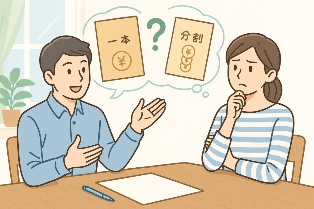 年金追納一括分割どっちが得？基本と損得勘定