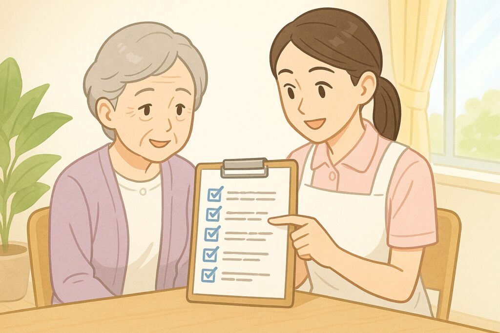 介護の個人目標に認知症ケアを掲げる