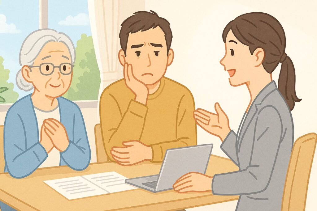 老人ホームの費用は誰が払うか決める際の対処法