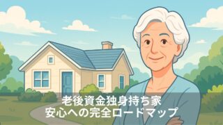老後資金独身持ち家｜安心への完全ロードマップ