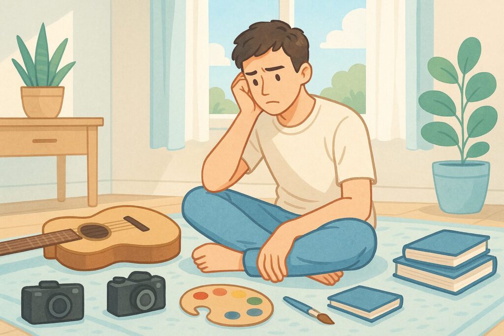 趣味のものを全部捨てた後の向き合い方