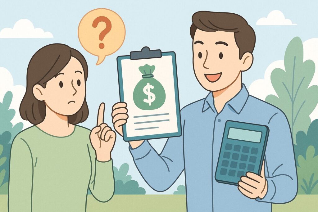 他人への1000万円の贈与税を計算