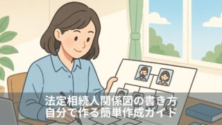 法定相続人関係図の書き方｜自分で作る簡単作成ガイド