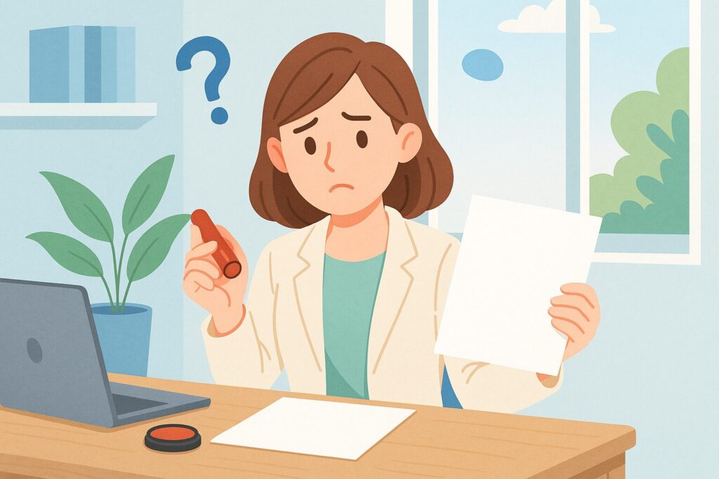 兄弟間で印鑑を押さないとどうなるのか